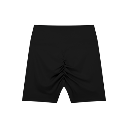 Womens High-Waisted Blend Biker Shorts