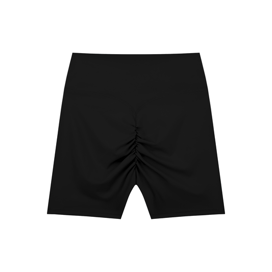 Womens High-Waisted Blend Biker Shorts