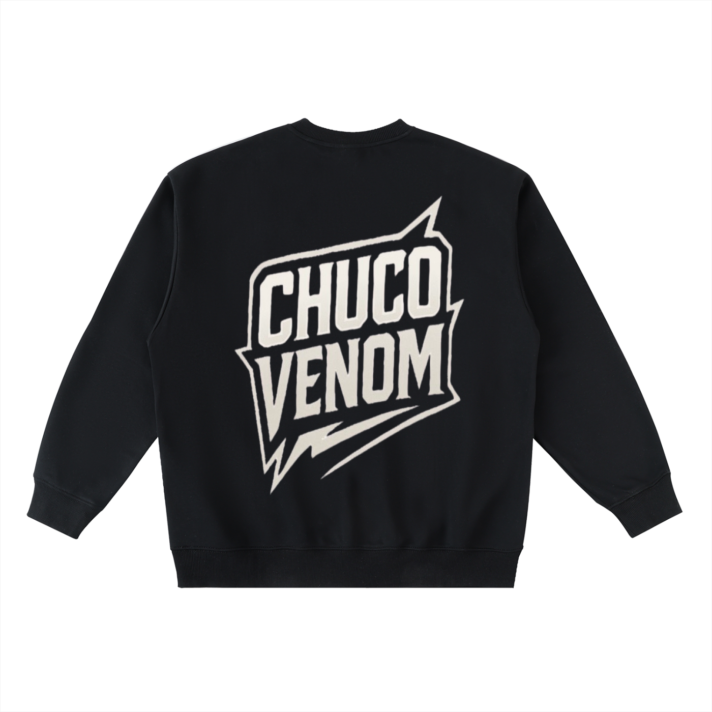 Oversized Crewneck Taped Sweatshirt